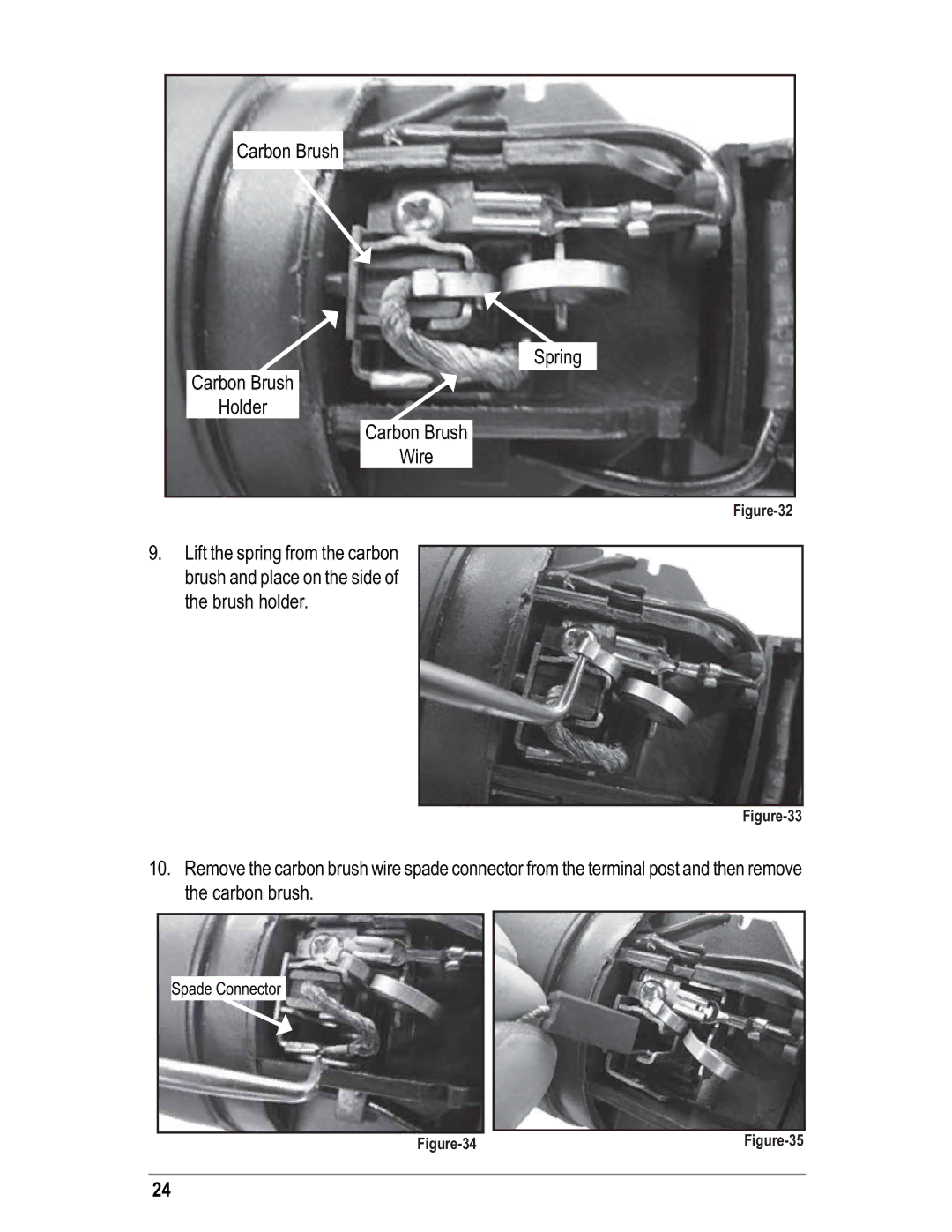 Alpha Tool.Com.HK Limited VSP-230 instruction manual Spade Connector 