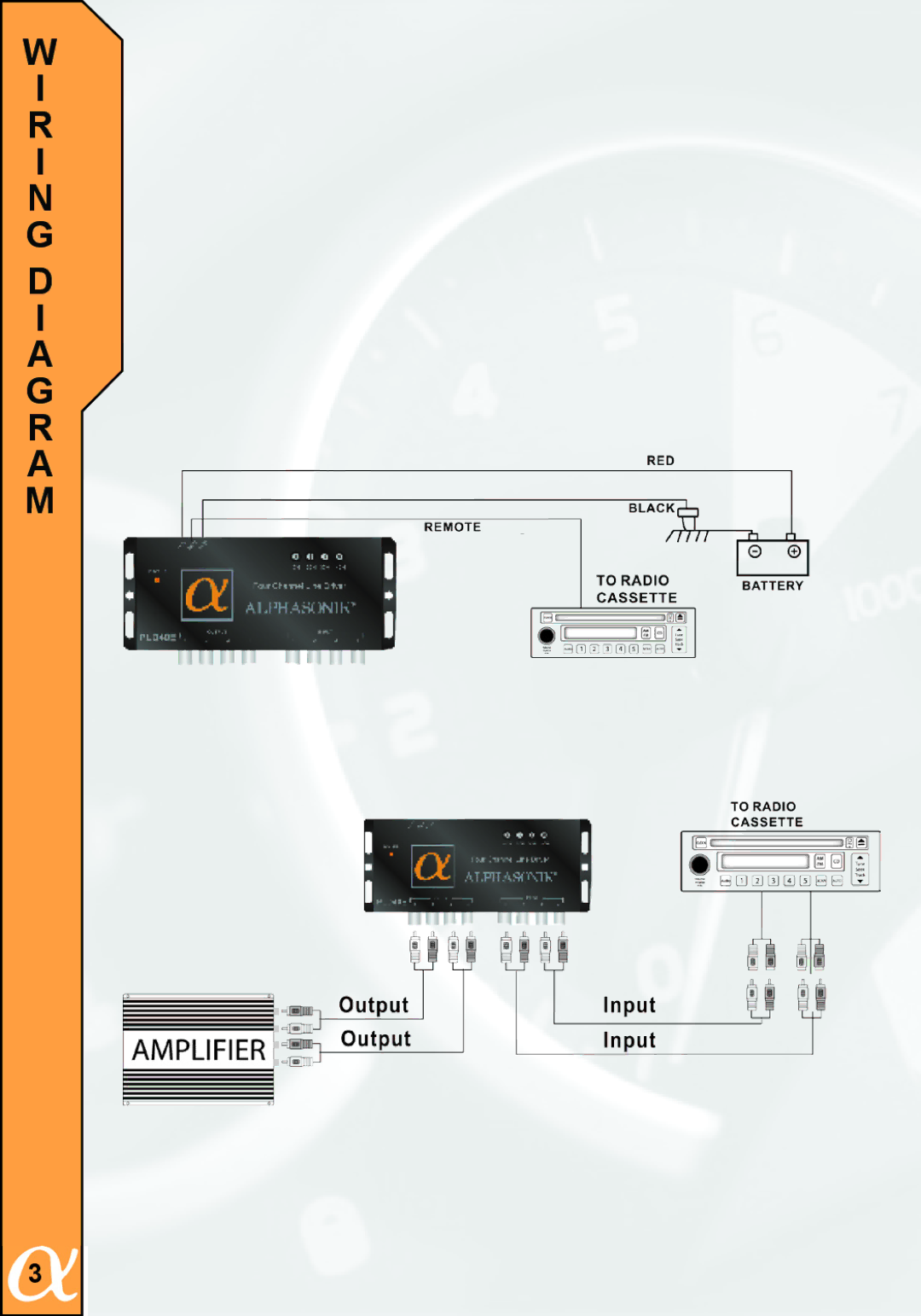 Alphasonik PLD40E owner manual D I a G R a M 