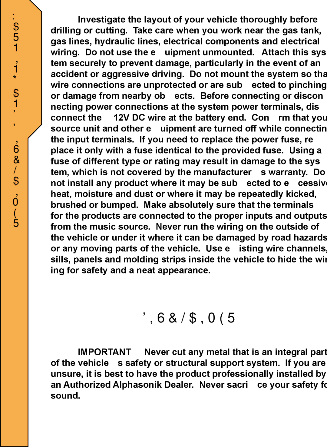 Alphasonik PSW412E, PSW410E owner manual Disclaimer 