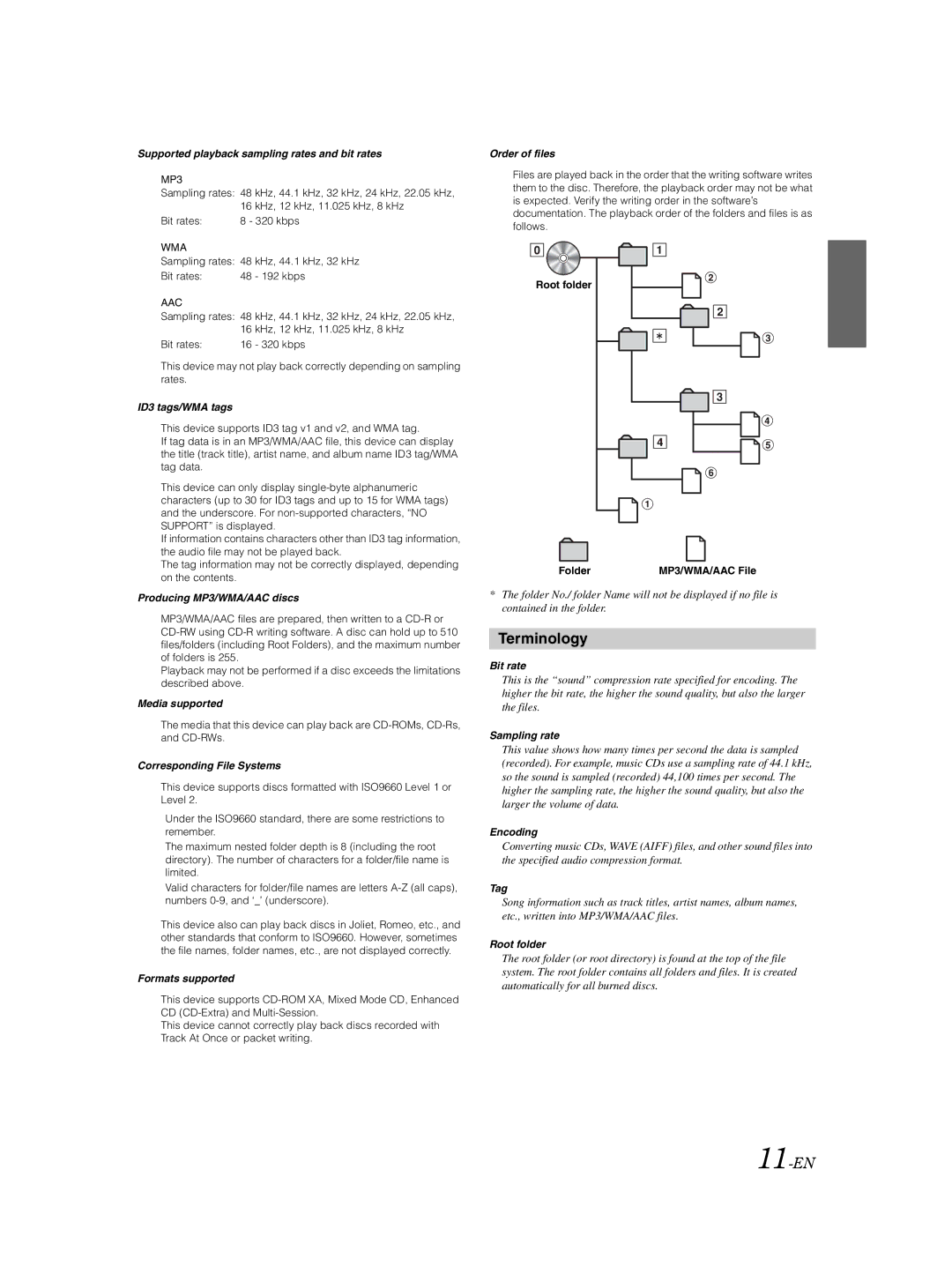 Alpine 68-14470Z98-A owner manual Terminology 