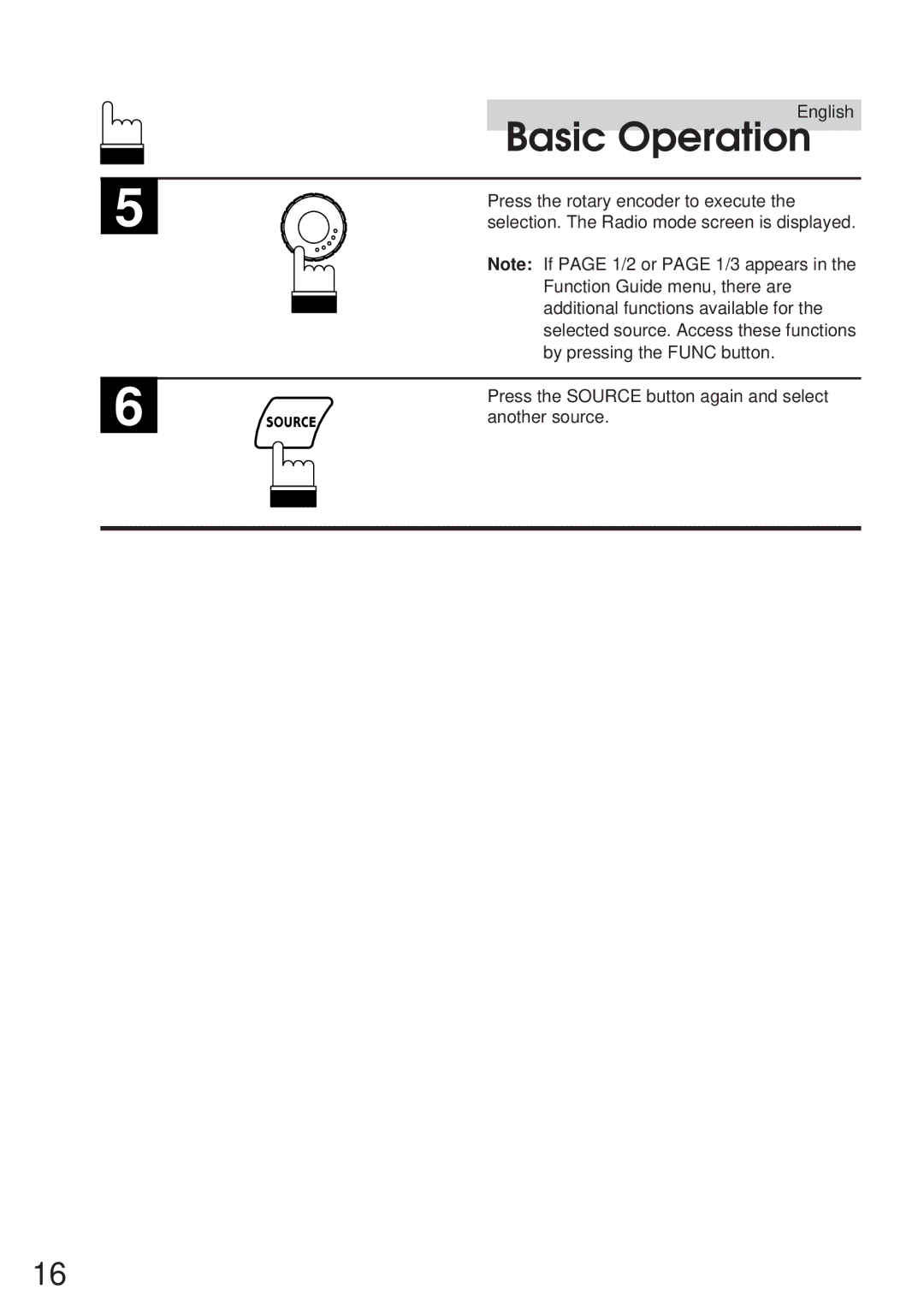 Alpine 68P21523Y62-B owner manual Basic Operation 