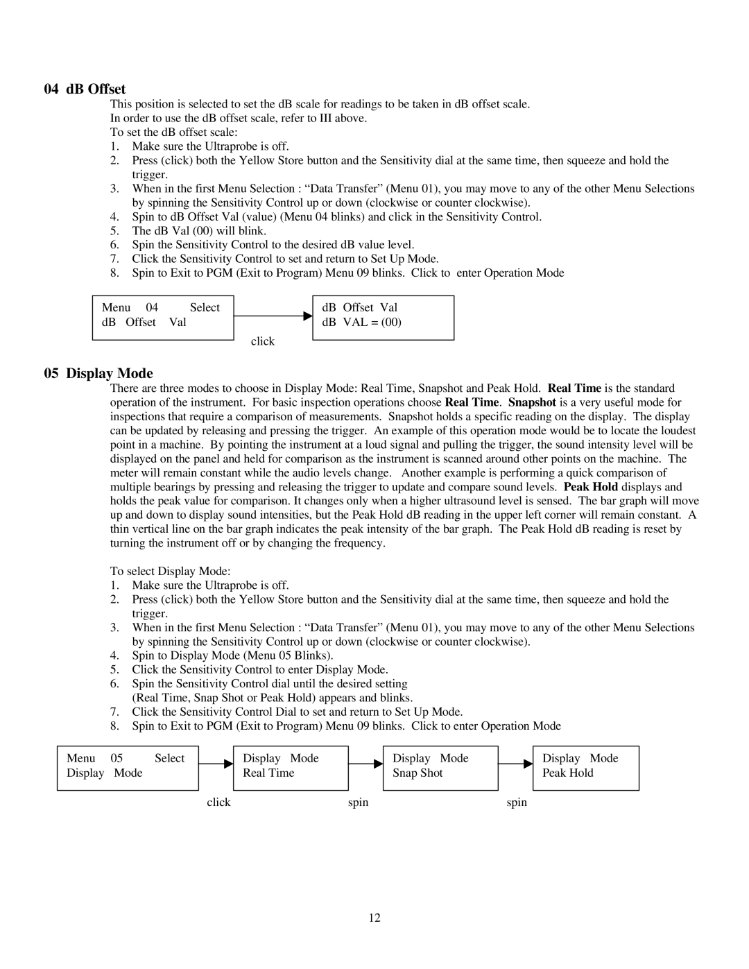 Alpine 9000 instruction manual DB Offset 