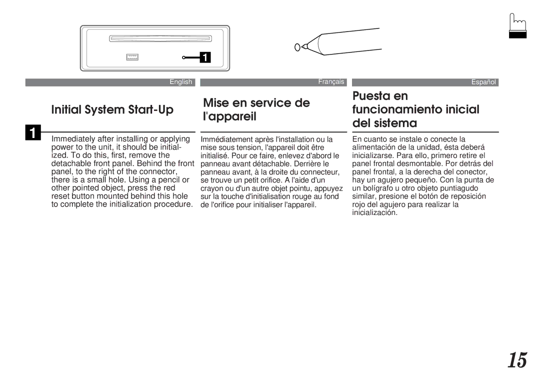 Alpine CDA-7838, CDA-7839 owner manual Immediately after installing or applying 