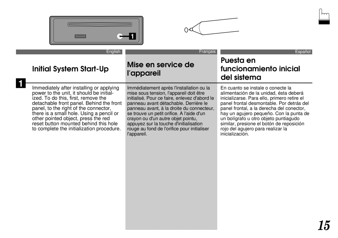 Alpine CDA-7842, CDA-7940 owner manual Immediately after installing or applying 