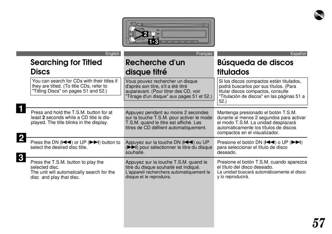 Alpine CDA-7842, CDA-7940 owner manual English Français 