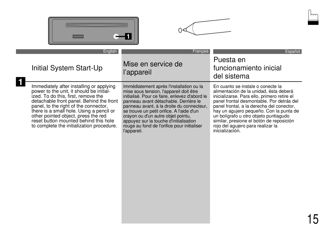 Alpine CDA-7842R, CDA-7944R owner manual Immediately after installing or applying 