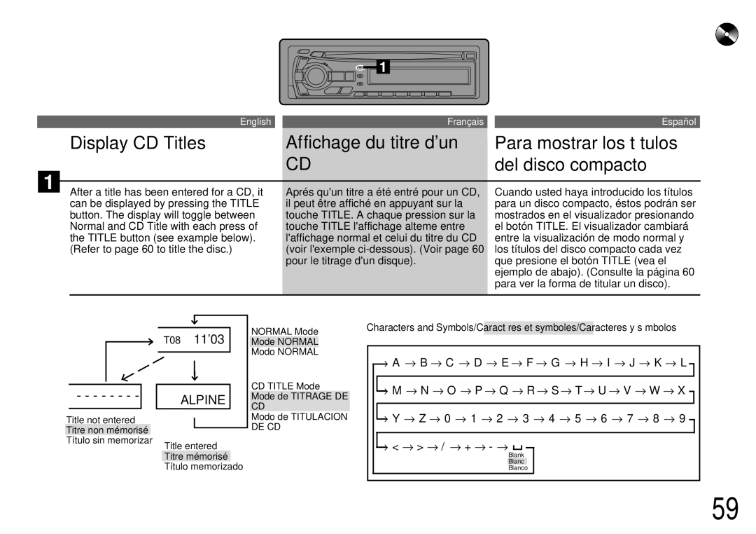 Alpine CDA-7842R, CDA-7944R owner manual Alpine 