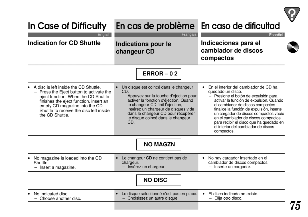 Alpine CDA-7844 owner manual No Magzn 