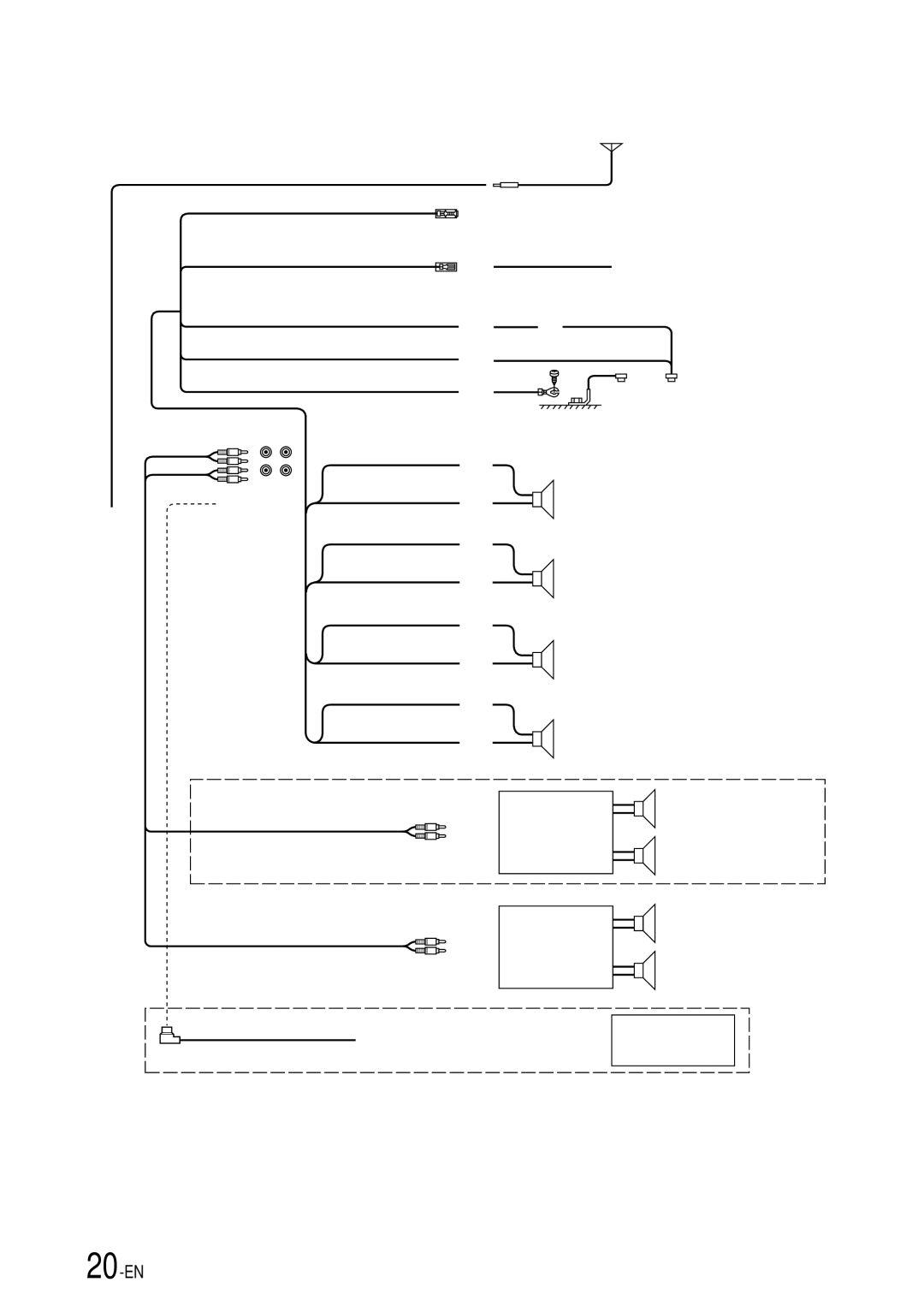 Alpine CDM-7874, CDE-7870, CDE-7872 owner manual Connections, CD Changer 