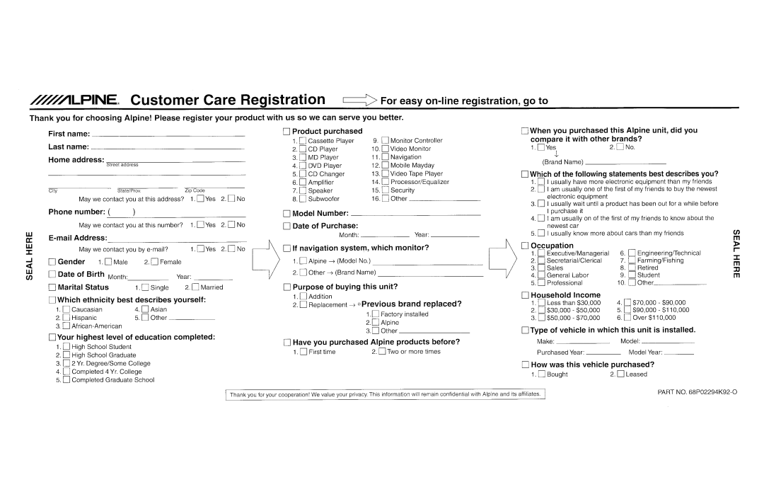 Alpine CDM-9823, cdm-9821 owner manual 