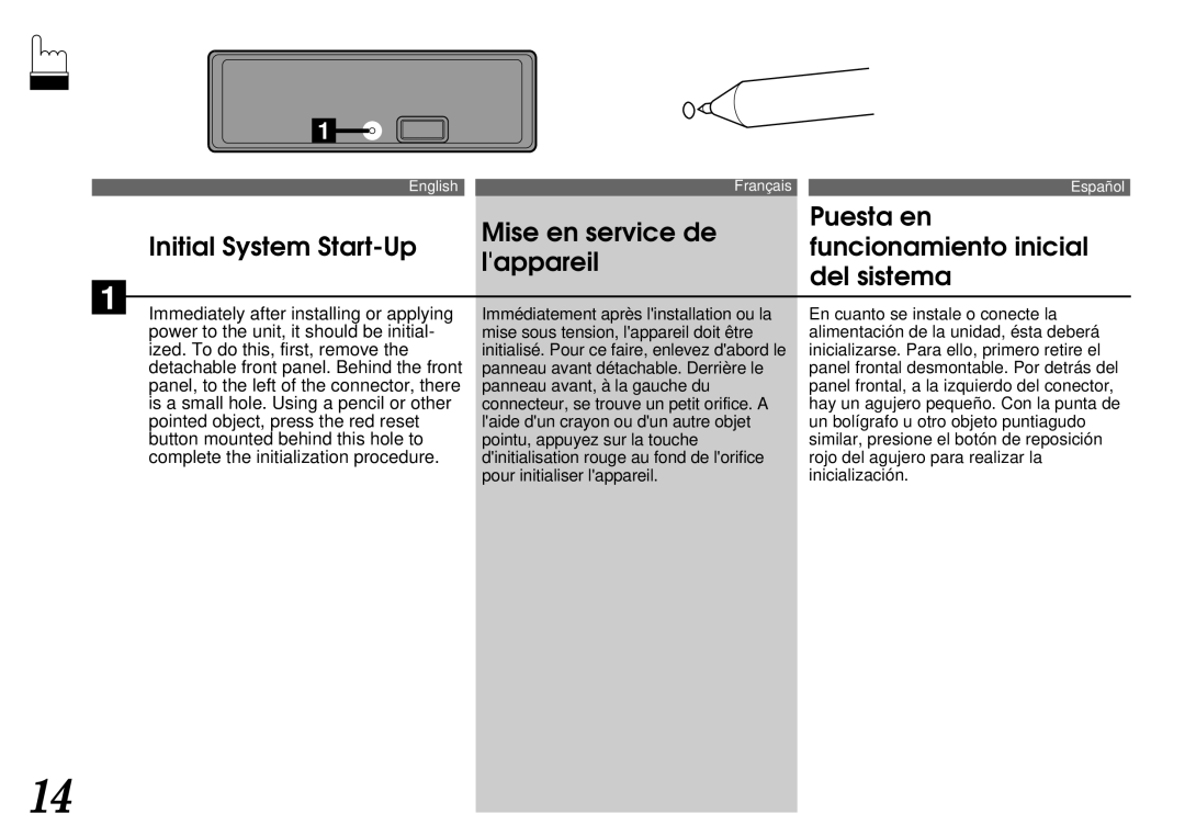 Alpine CTA-1505R, CTA-1502R owner manual Immediately after installing or applying 