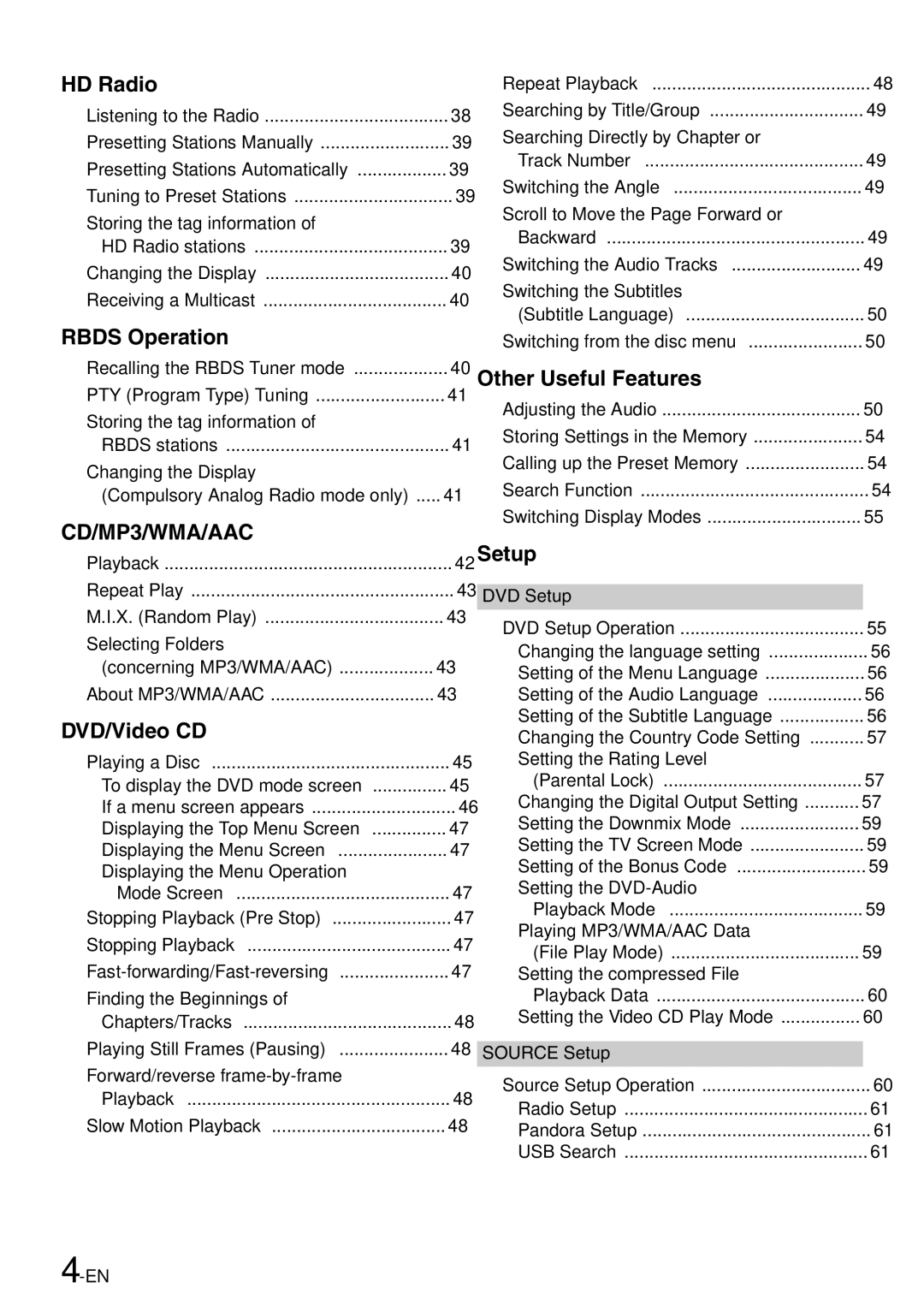 Alpine INA-W910 owner manual CD/MP3/WMA/AAC 