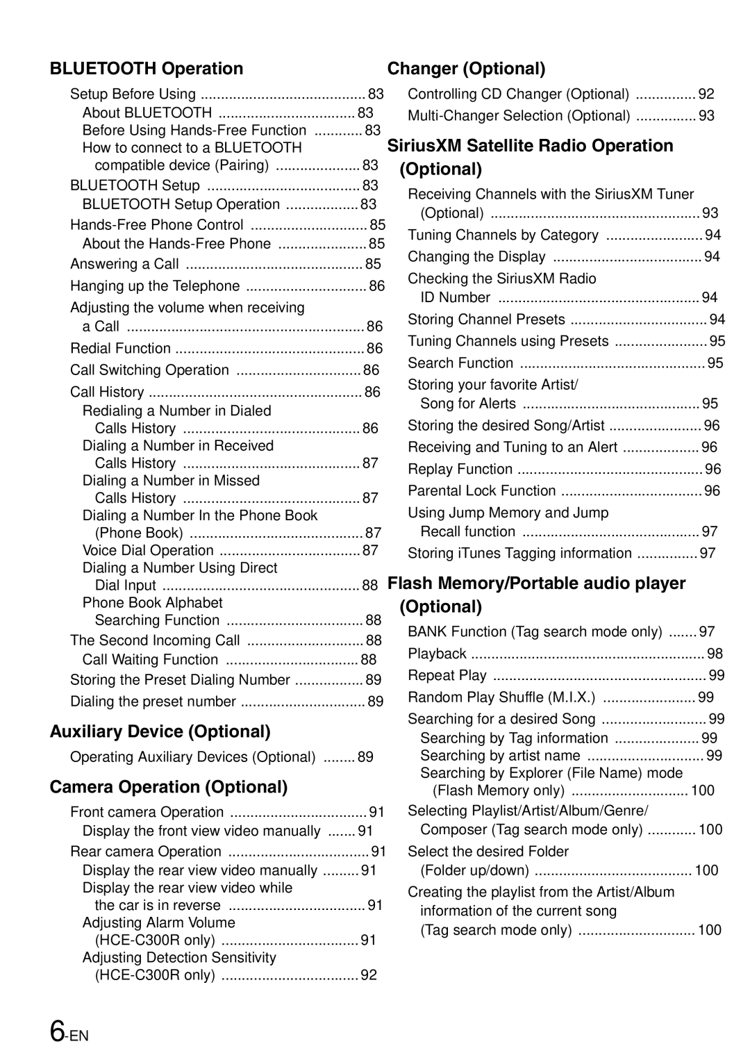 Alpine INA-W910 owner manual Auxiliary Device Optional 