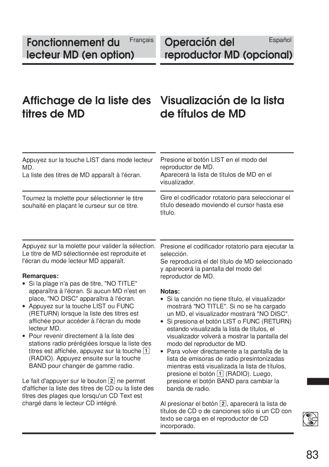 Alpine IVA-C800 owner manual Remarques 