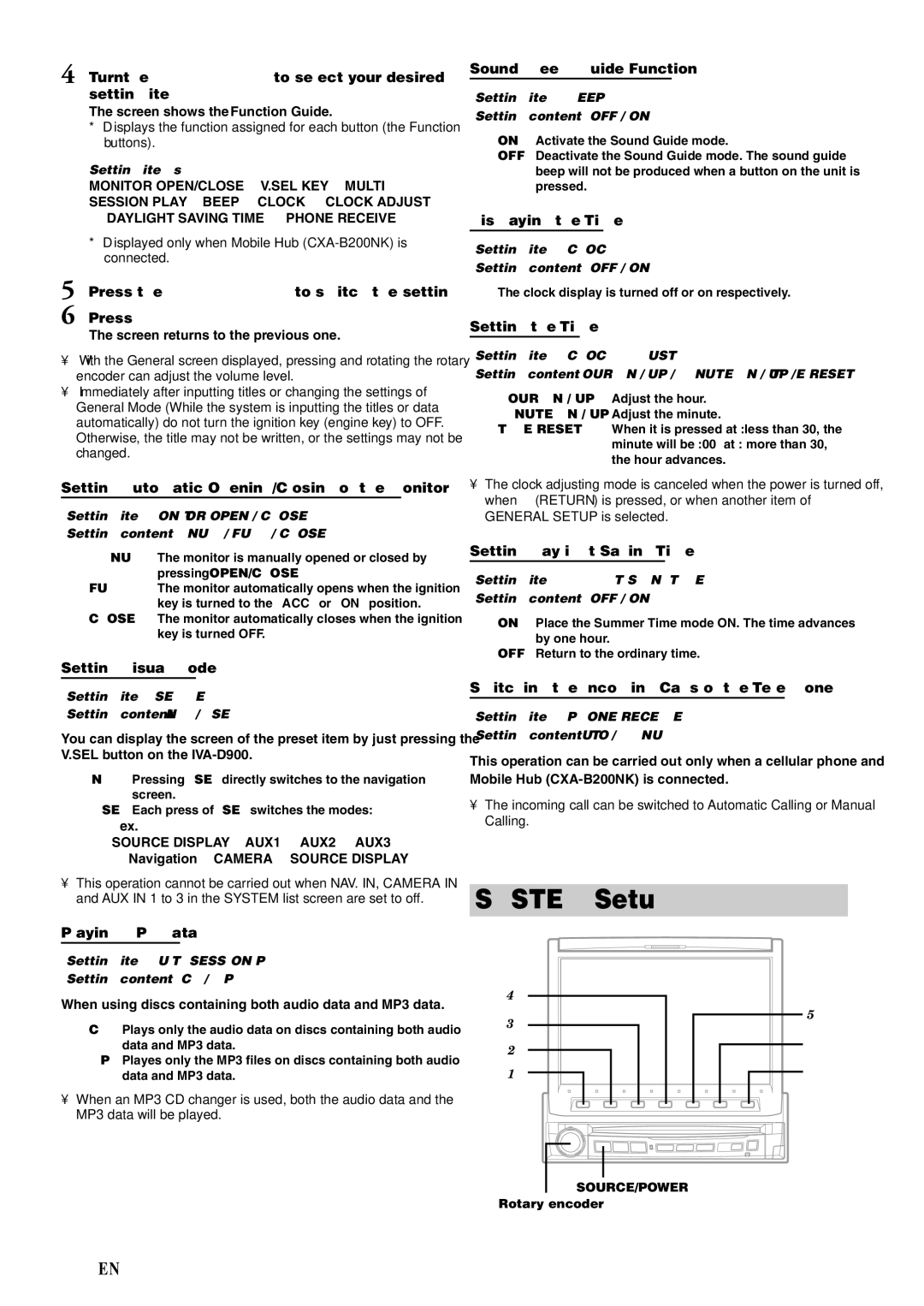 Alpine IVA-D900 owner manual 32-EN 