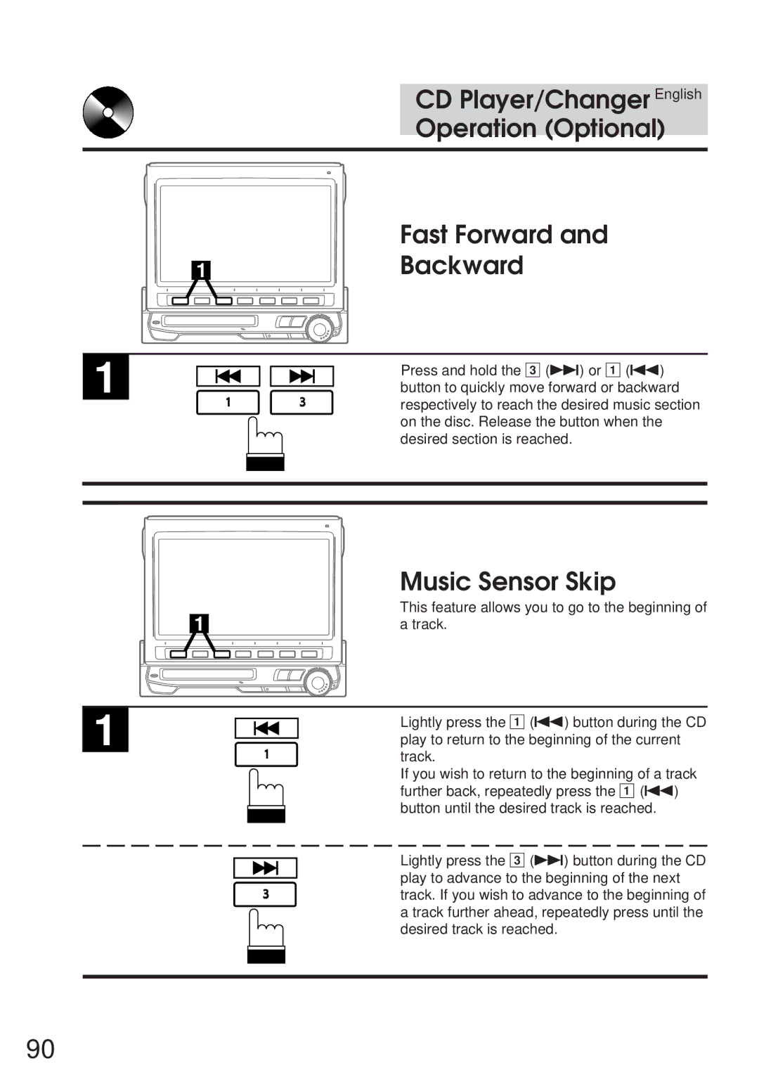 Alpine IVA-M700R, CVA-1005R owner manual Track 