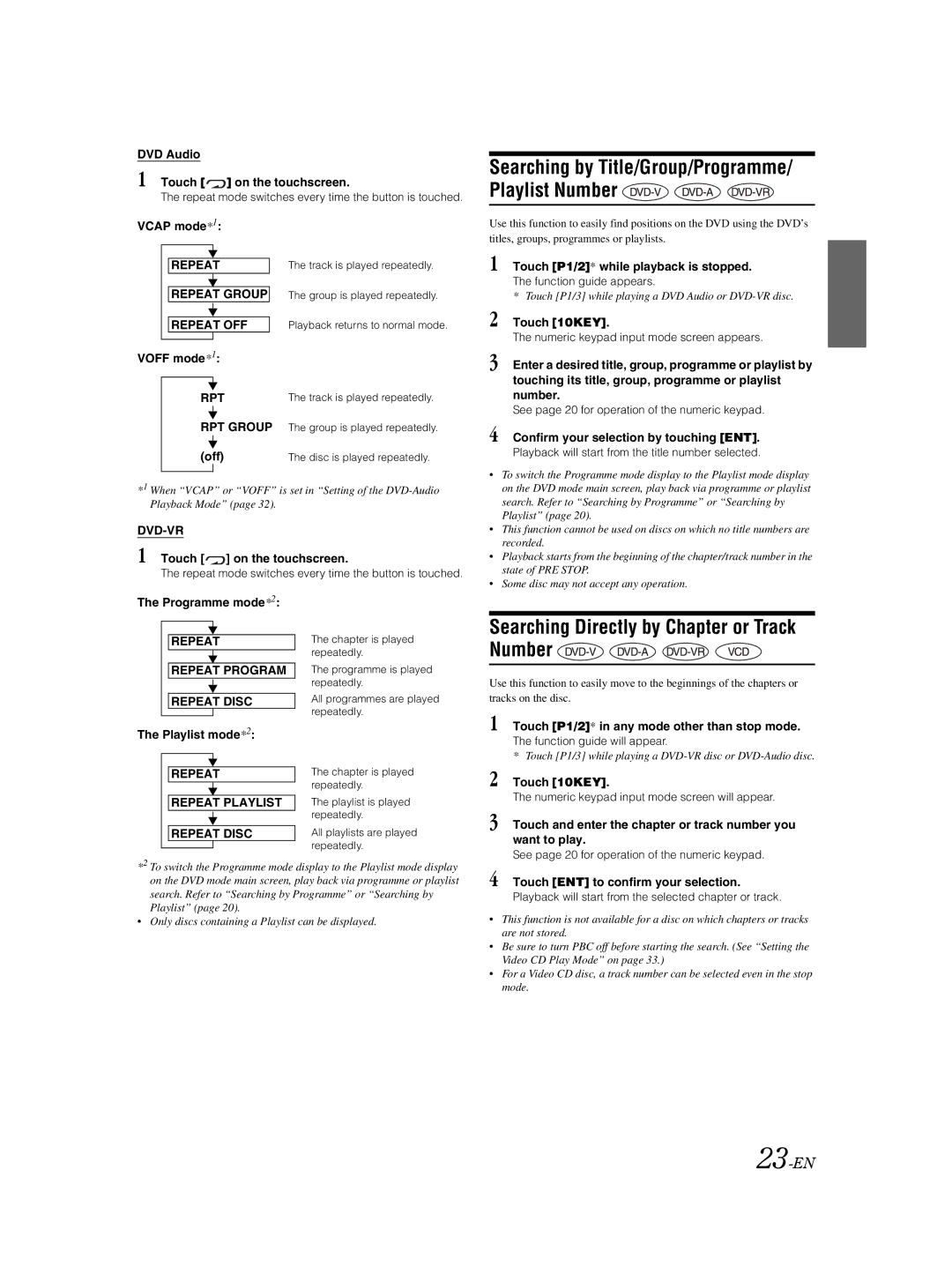 Alpine IVA-W205R, IVA-W202R owner manual 23-EN 