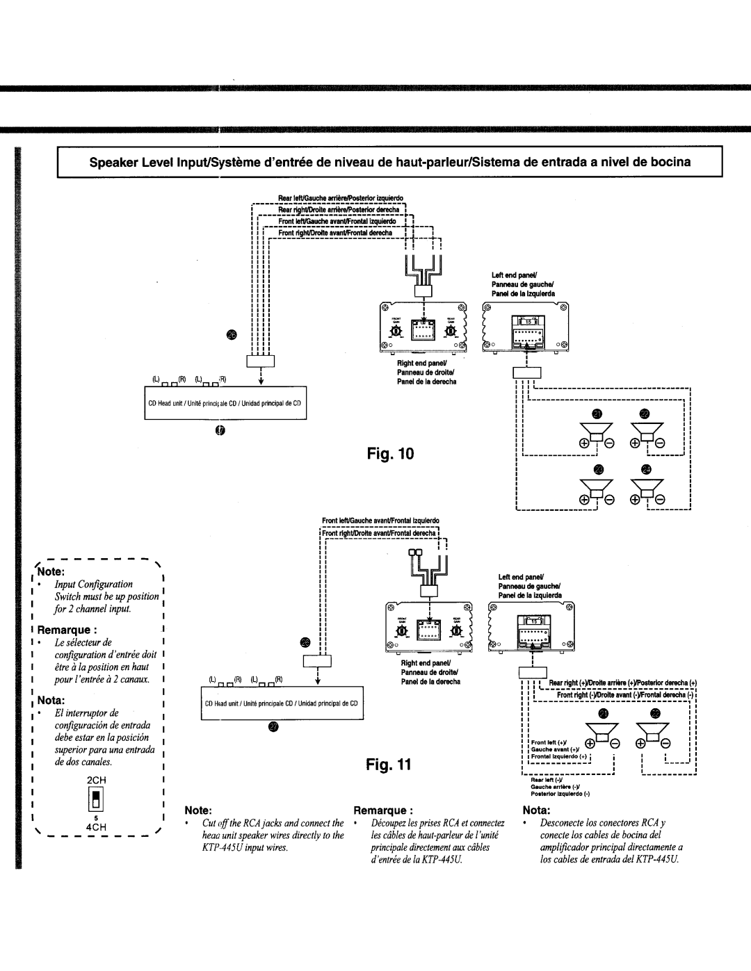 Alpine KTP-445U owner manual DiJ 