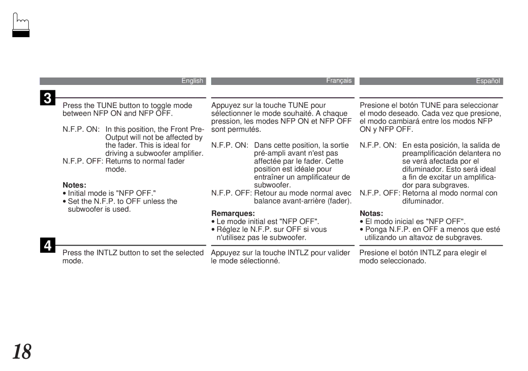 Alpine MDA-7755 owner manual Remarques, Notas 