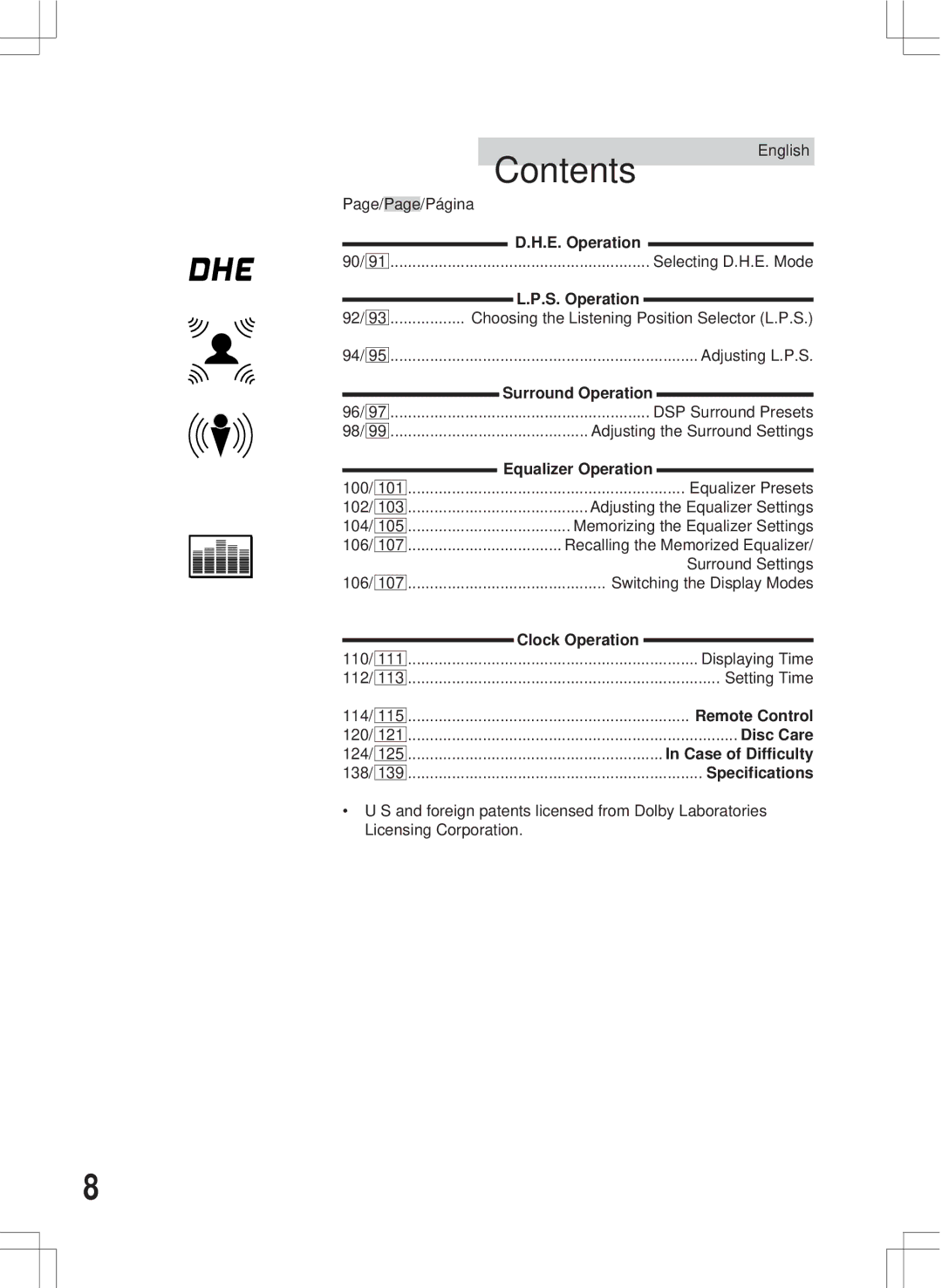 Alpine MDA-W890 owner manual E. Operation 