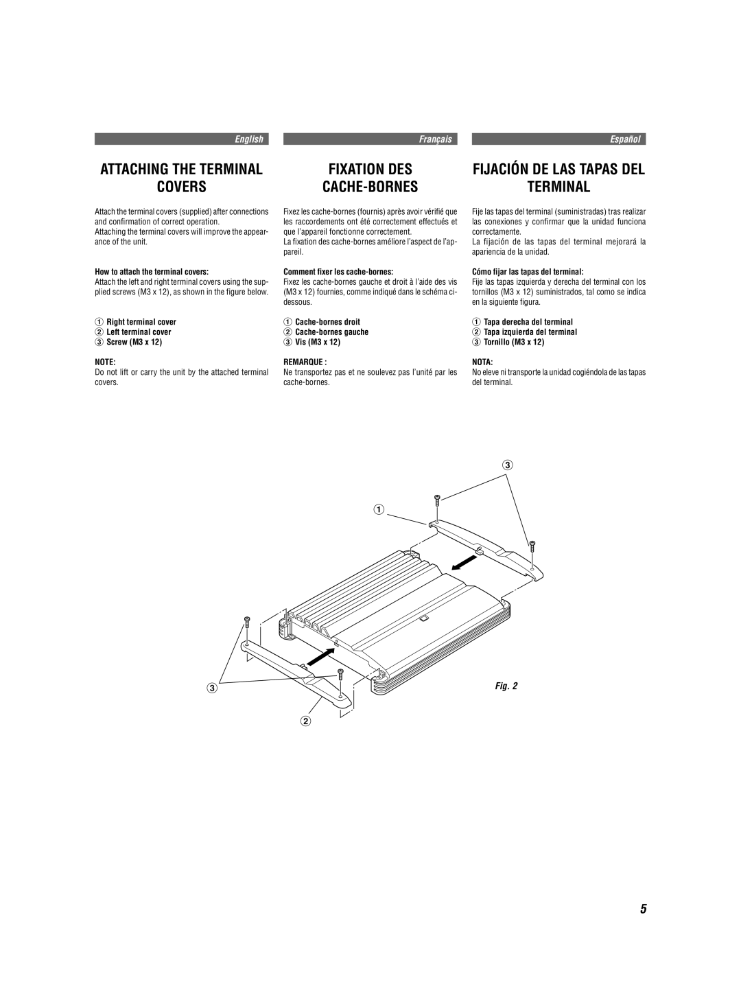 Alpine MRP-F550 owner manual Covers 