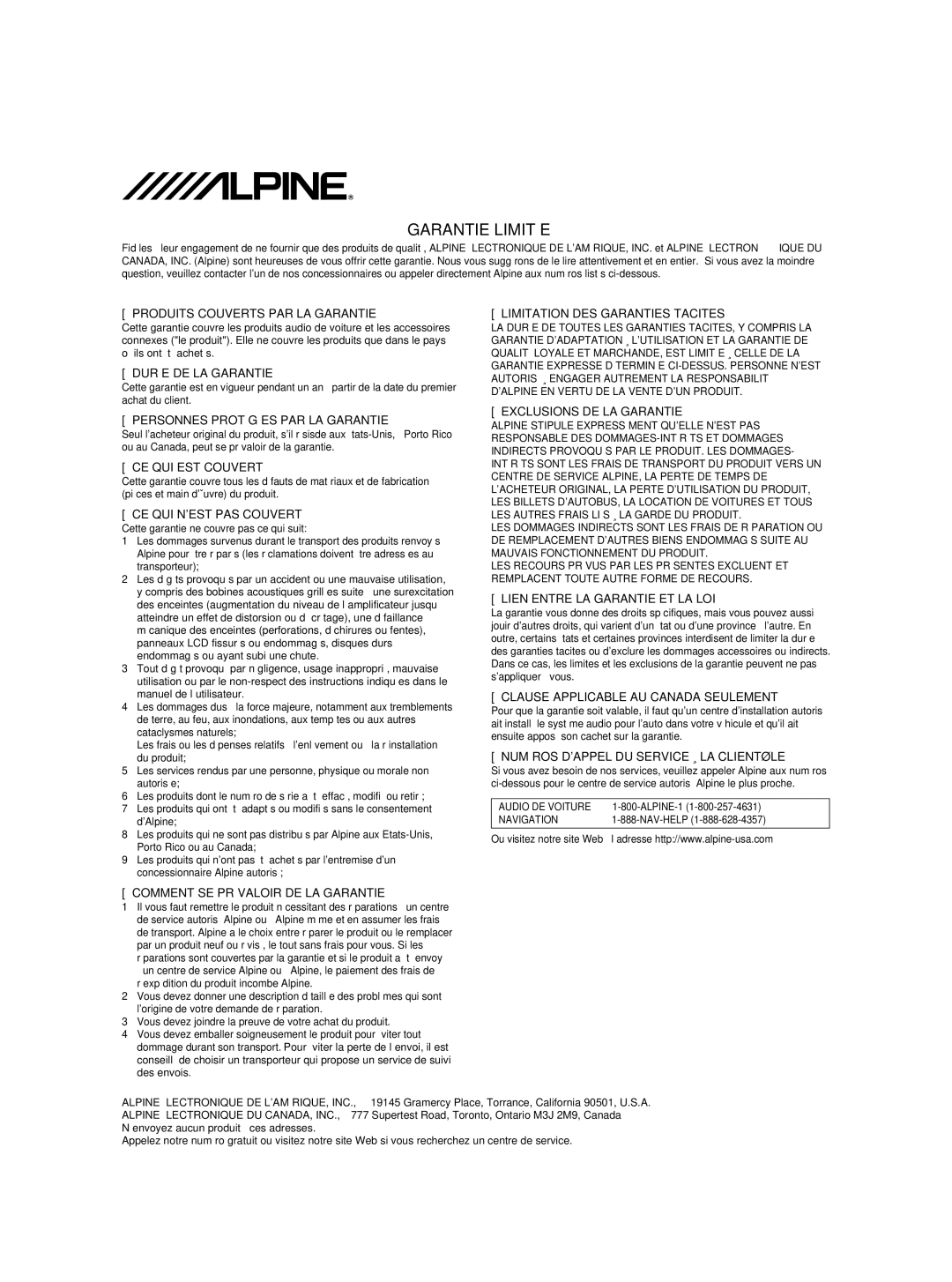 Alpine MRP-M850 owner manual Audio DE Voiture, ALPINE-1, Navigation, Nav-Help 