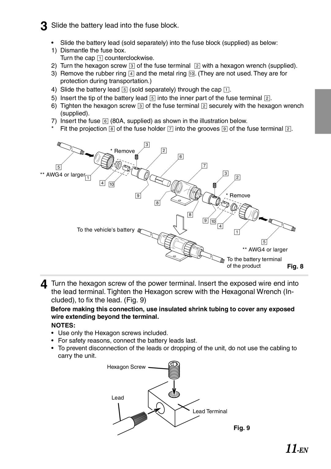 Alpine MRV-F900 manual 11-EN 