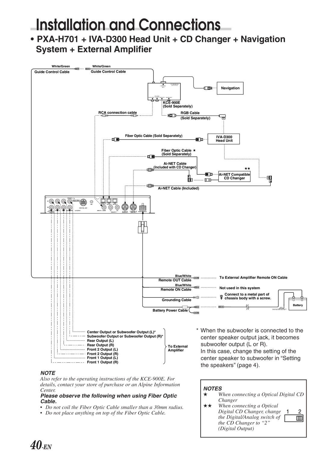 Alpine PXA-H701 owner manual 40-EN 