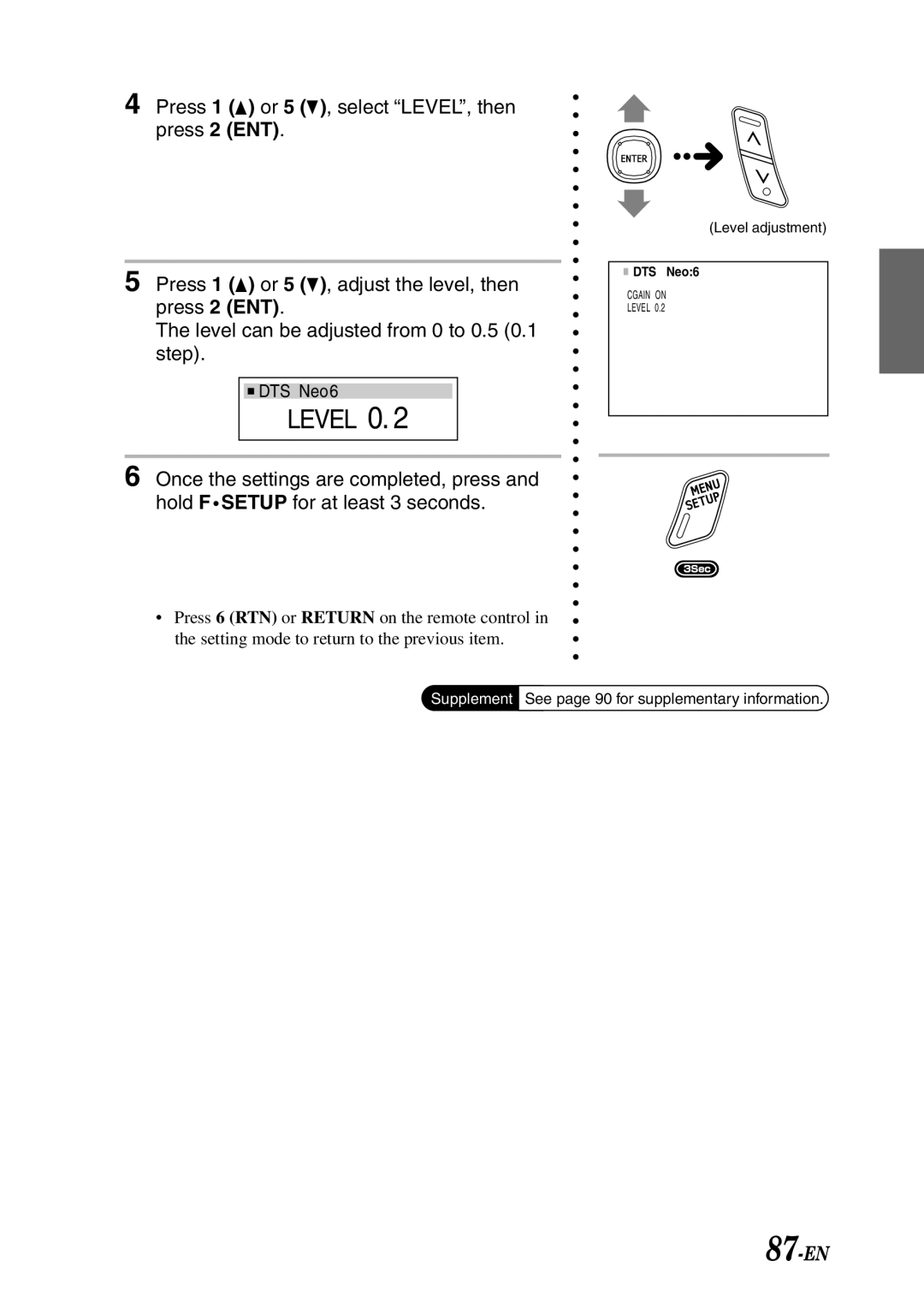 Alpine PXI-H990 owner manual 87-EN, Level 0 