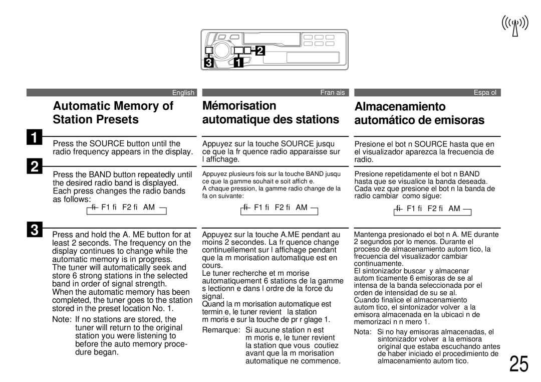 Alpine TDM-7561 owner manual Español 