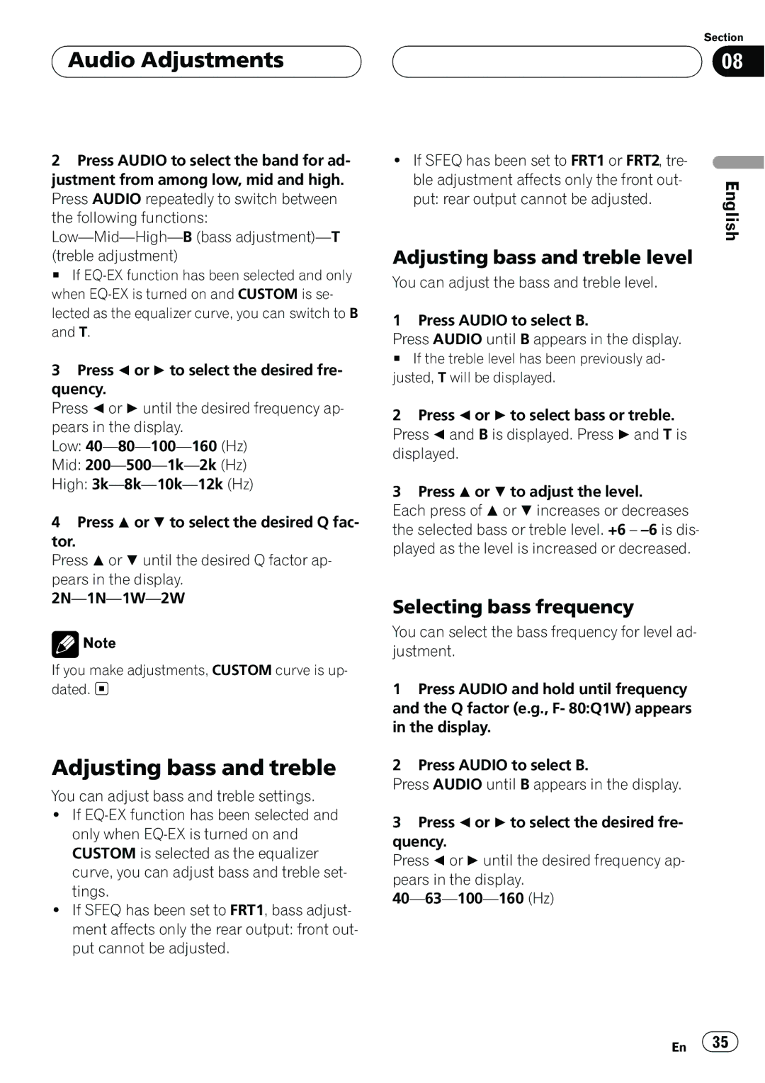 A.L.S. Industries DEH-P5500MP operation manual 