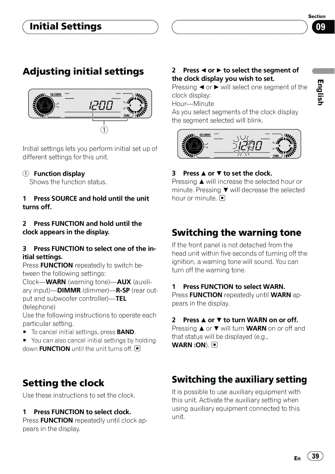 A.L.S. Industries DEH-P5500MP operation manual 