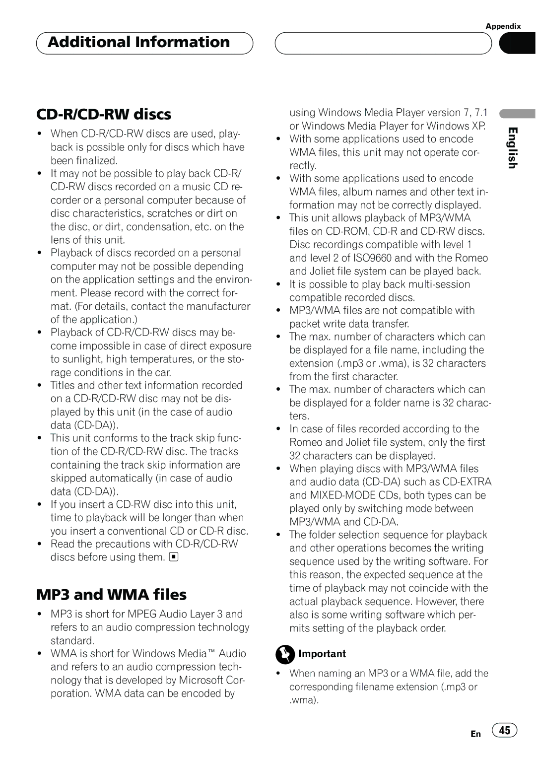 A.L.S. Industries DEH-P5500MP operation manual 