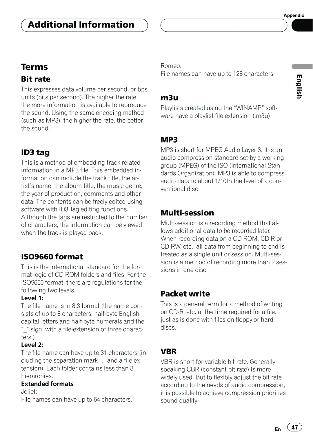 A.L.S. Industries DEH-P5500MP operation manual 