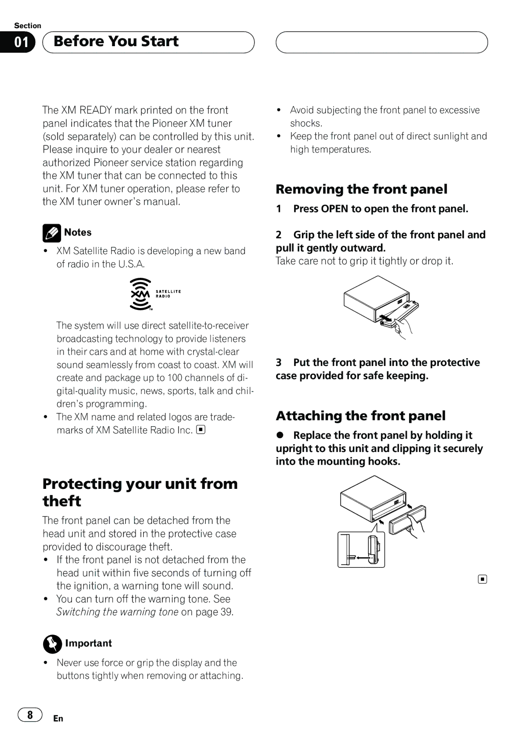 A.L.S. Industries DEH-P5500MP operation manual 