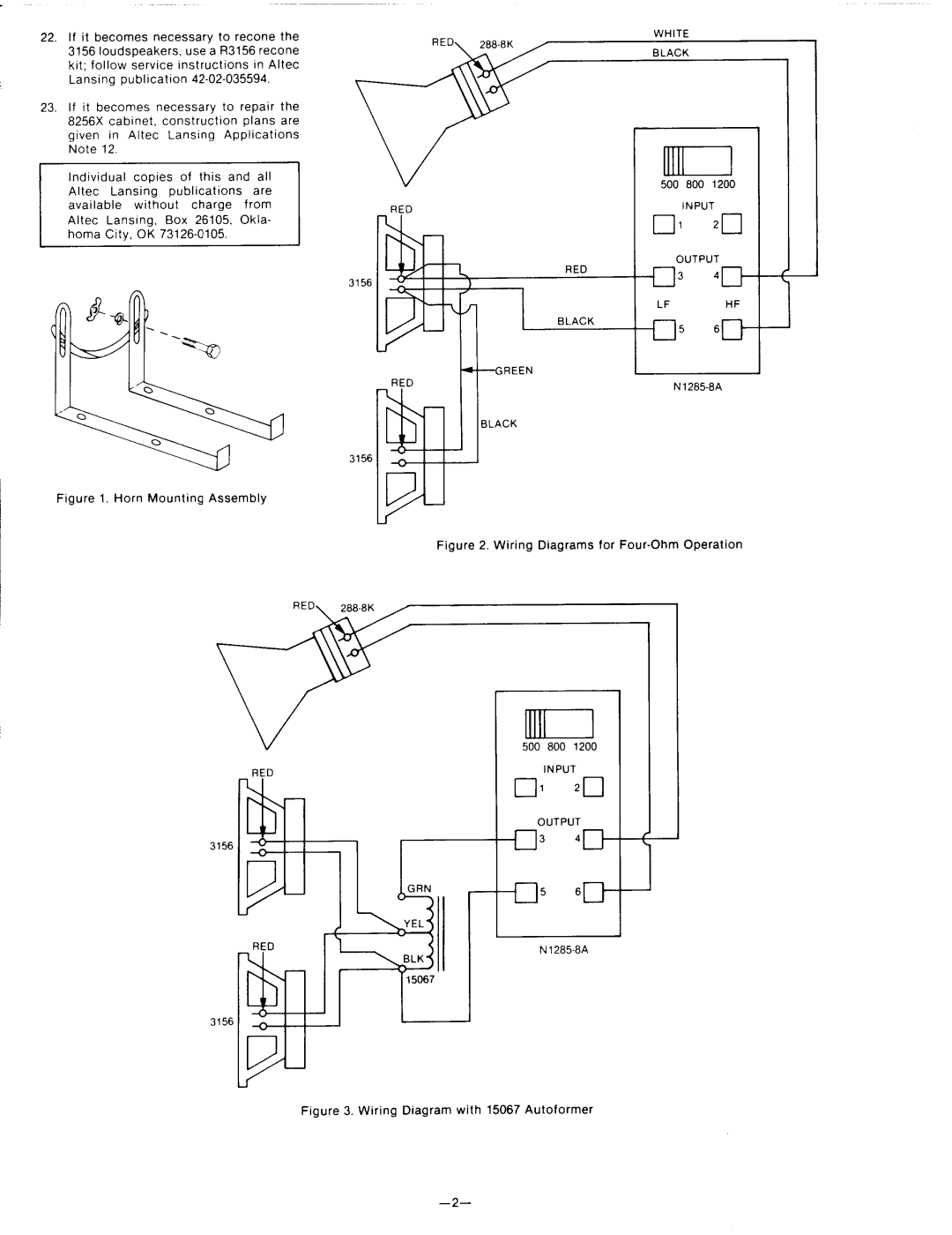 Altec Lansing A6 Series manual 