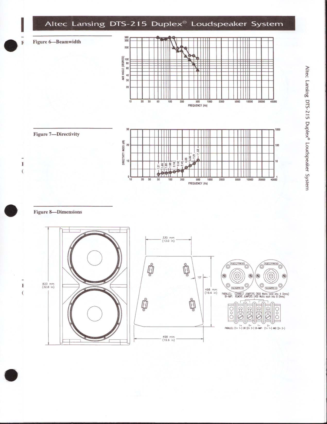 Altec Lansing DTS-215 manual 