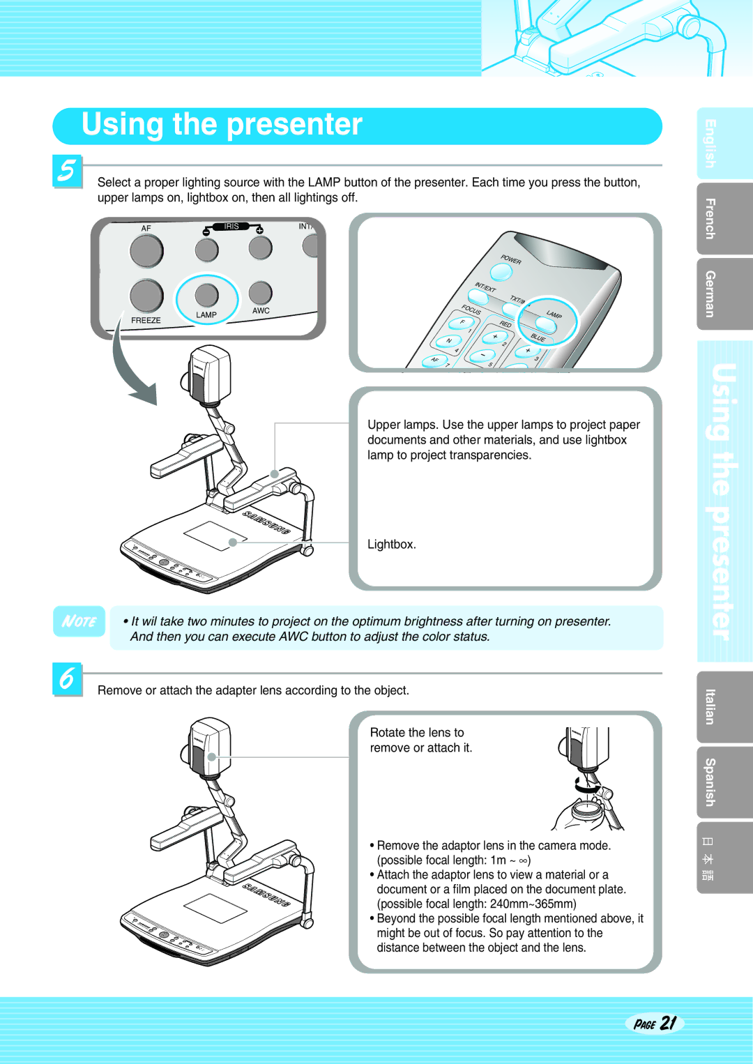 Altec Lansing SDP-950DXA, SDP-950STA user manual French 