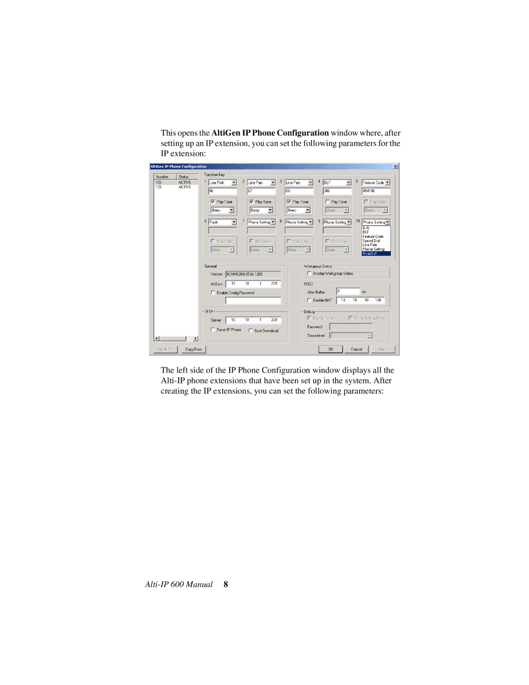 AltiGen comm manual Alti-IP 600 Manual 