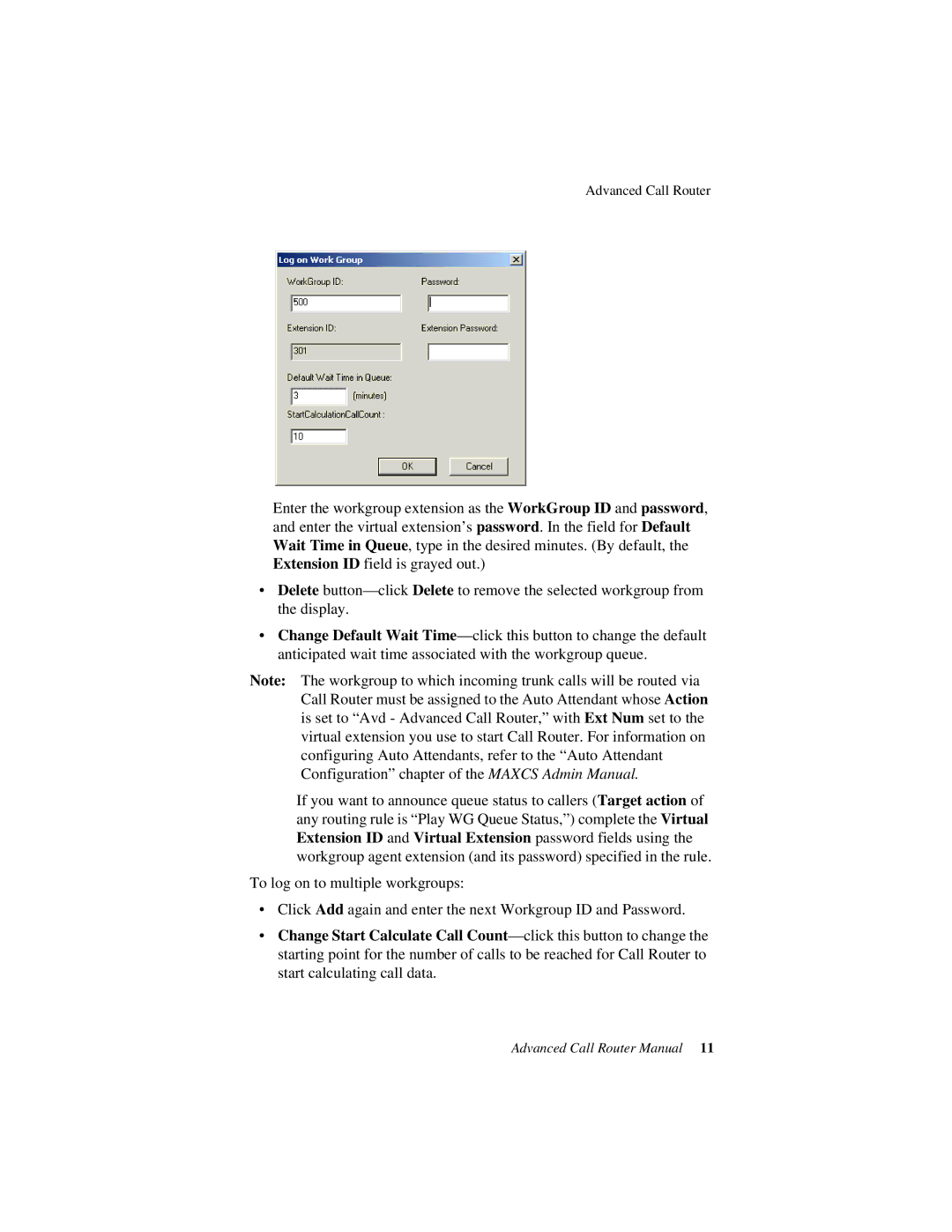 AltiGen comm 6/2008 4510-0001-6.0 manual Advanced Call Router Manual 