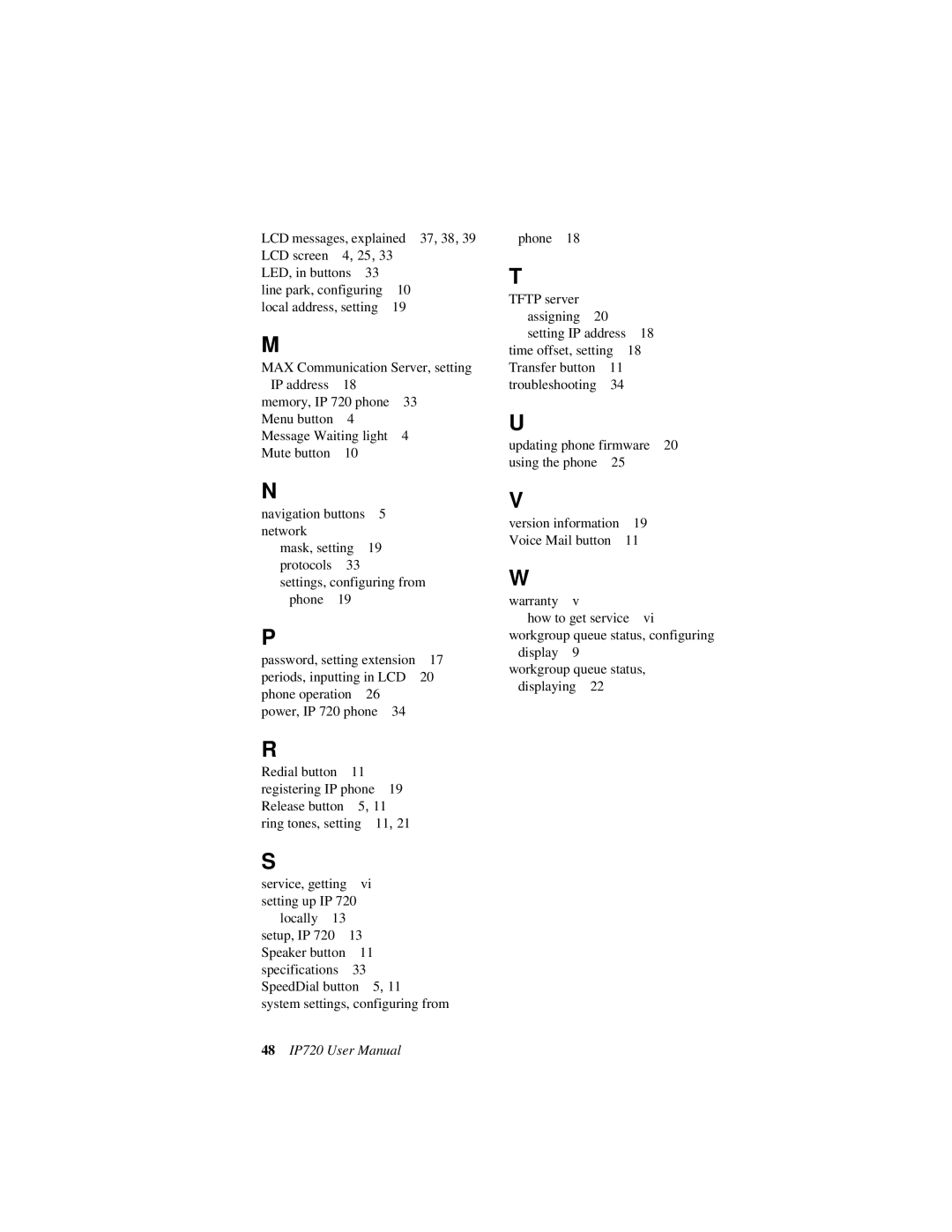 AltiGen comm 720 user manual 