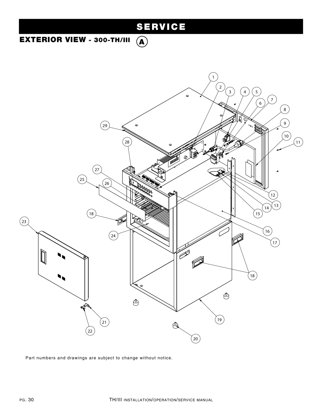 Alto-Shaam 750-TH/III, 1000-TH/III, 500-TH/III, 1200-TH/III, 300-TH/III manual R V Ice 