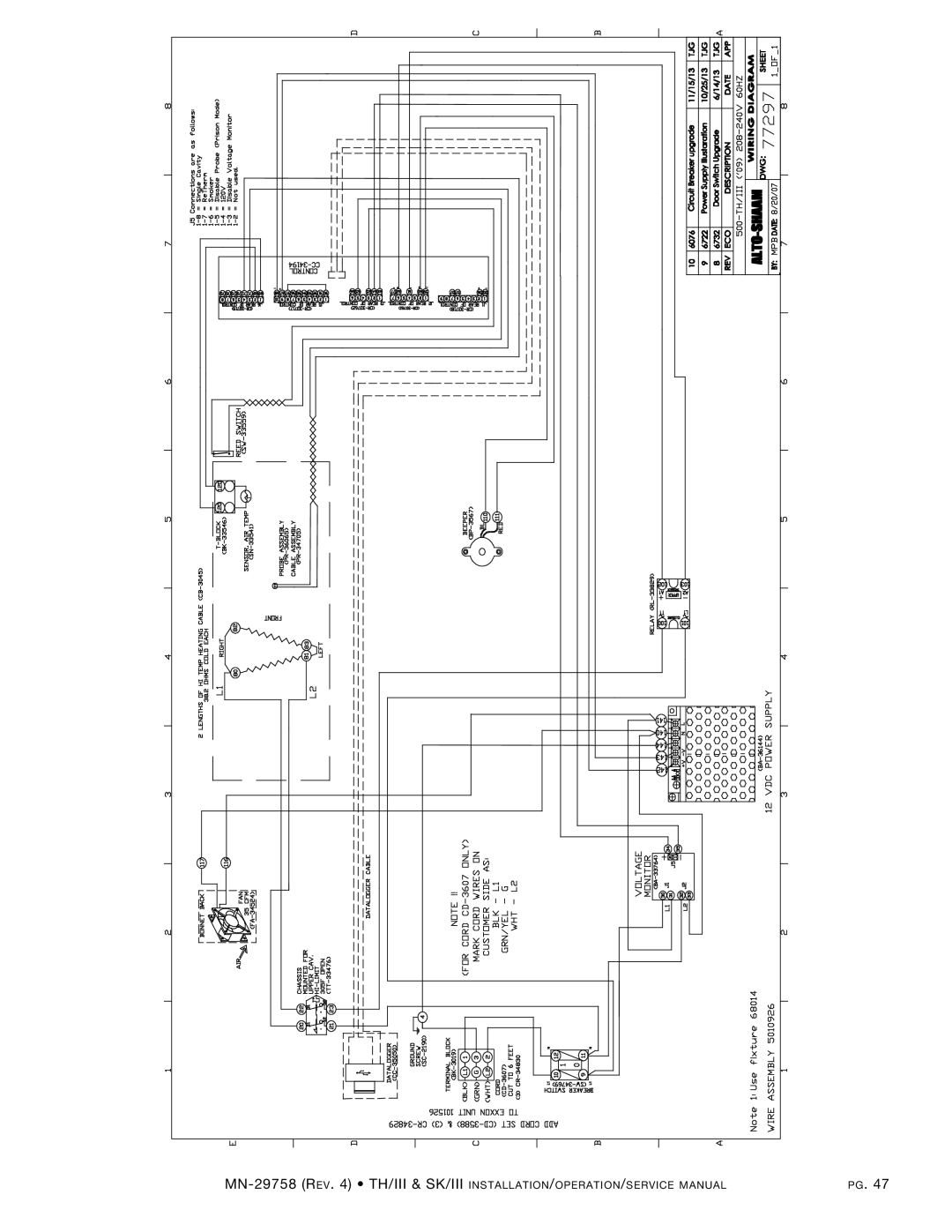 Alto-Shaam Cook, Hold, Smoke Oven Deluxe Control, 1000-TH/III, 500-TH/III, 750-TH/III, 1200-TH/III, 767-SK/III, 1200-SK/III manual 