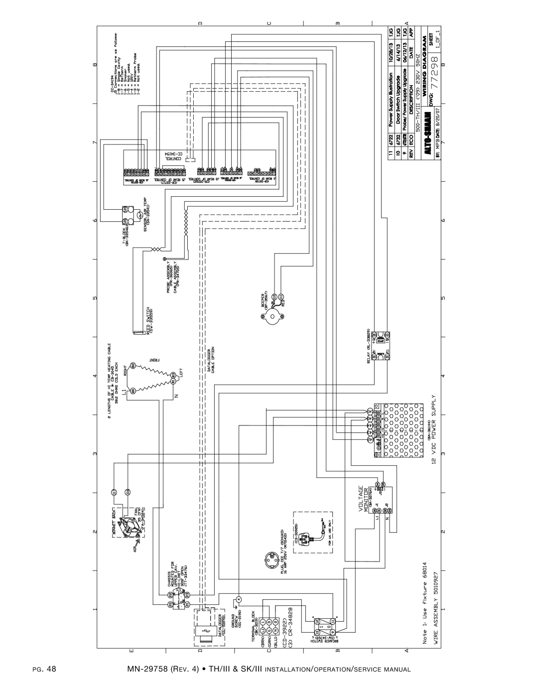 Alto-Shaam 1000-TH/III, 500-TH/III, 750-TH/III, 1200-TH/III, 1200-SK/III, 300-TH/III, 1000-SK/III, 1767-SK/III manual 