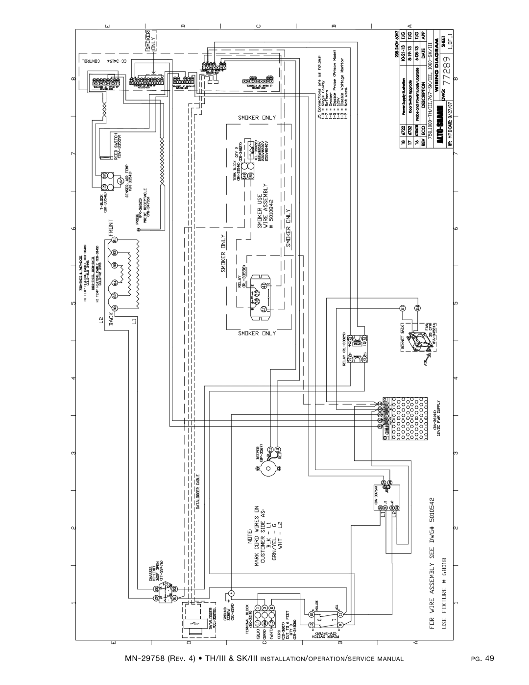 Alto-Shaam 500-TH/III, 1000-TH/III, 750-TH/III, 1200-TH/III, 1200-SK/III, 300-TH/III, 1000-SK/III, 1767-SK/III manual 