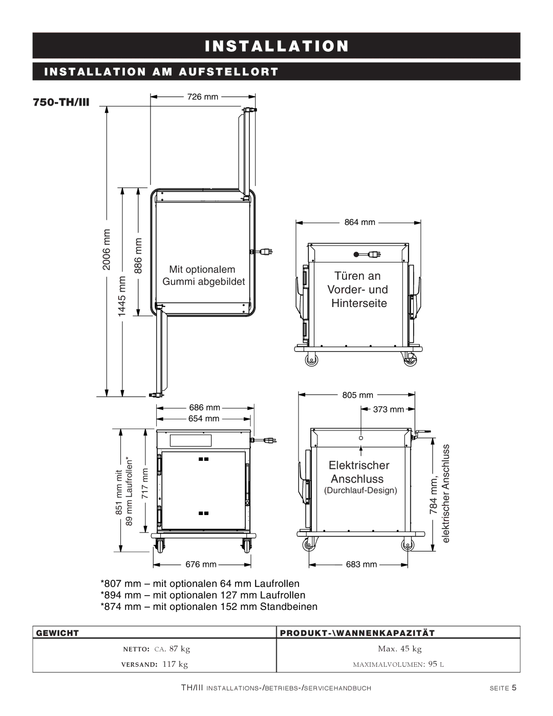 Alto-Shaam 1200-TH/III, 1000-TH/III, 500-TH/III manual 750-TH/III 