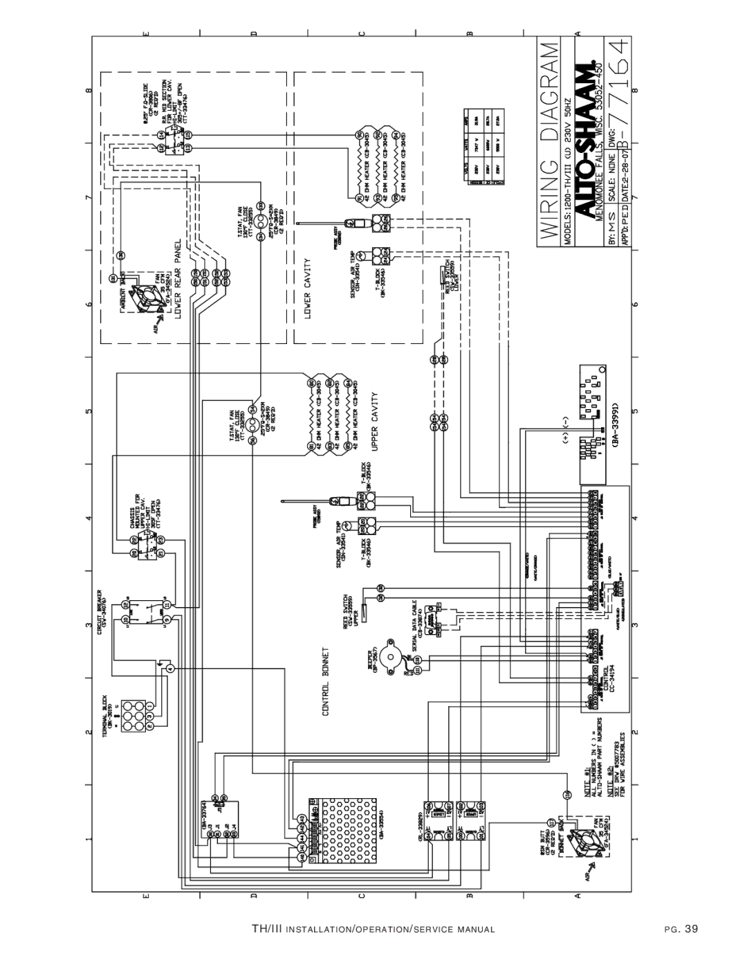 Alto-Shaam 1200-TH/III manual 