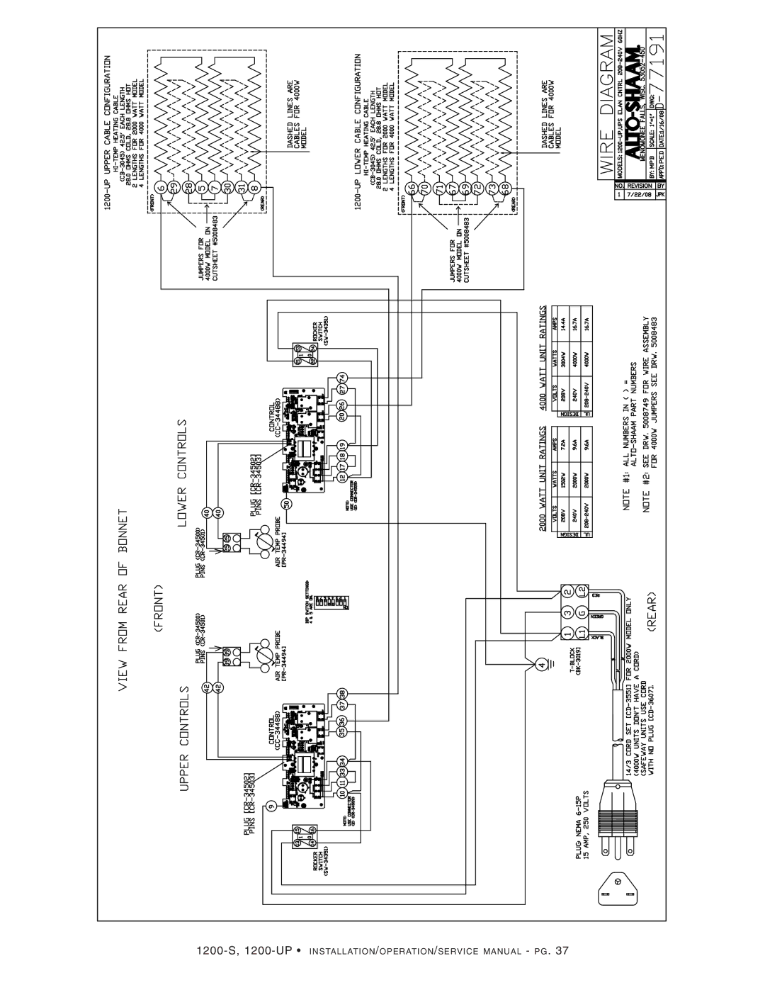 Alto-Shaam 1200-UP, 1200-S manual 