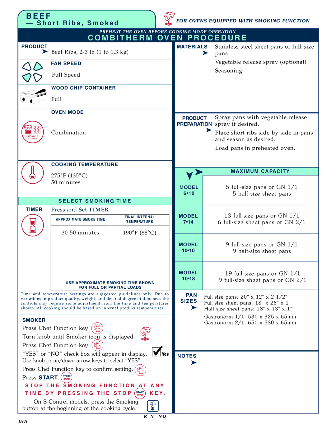 Alto-Shaam 1020, 1218 operation manual Time R Press and Set Timer 