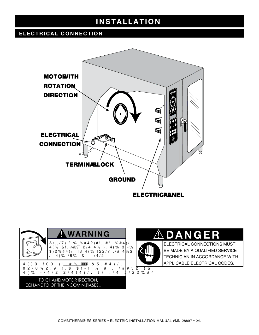 Alto-Shaam 1220 manual Following Electrical Connection 